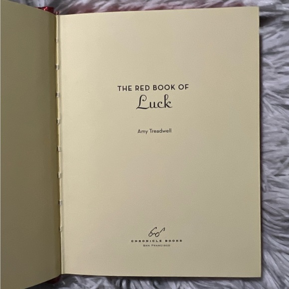 FREE W PURCHASE Red Book of Luck by Amy Treadwell (Chronicle Books Publication) - Picture 2 of 9